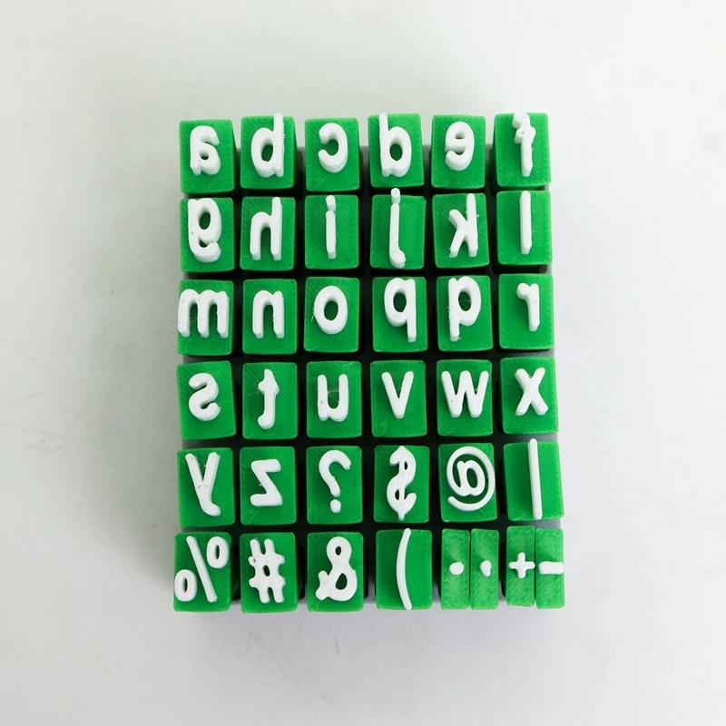 

Alphabet Clay Seal Upper and Lower Case Letter Clay Stamp Sets DIY Handmade Letter Mold Supplies Creative Desktop Game Props