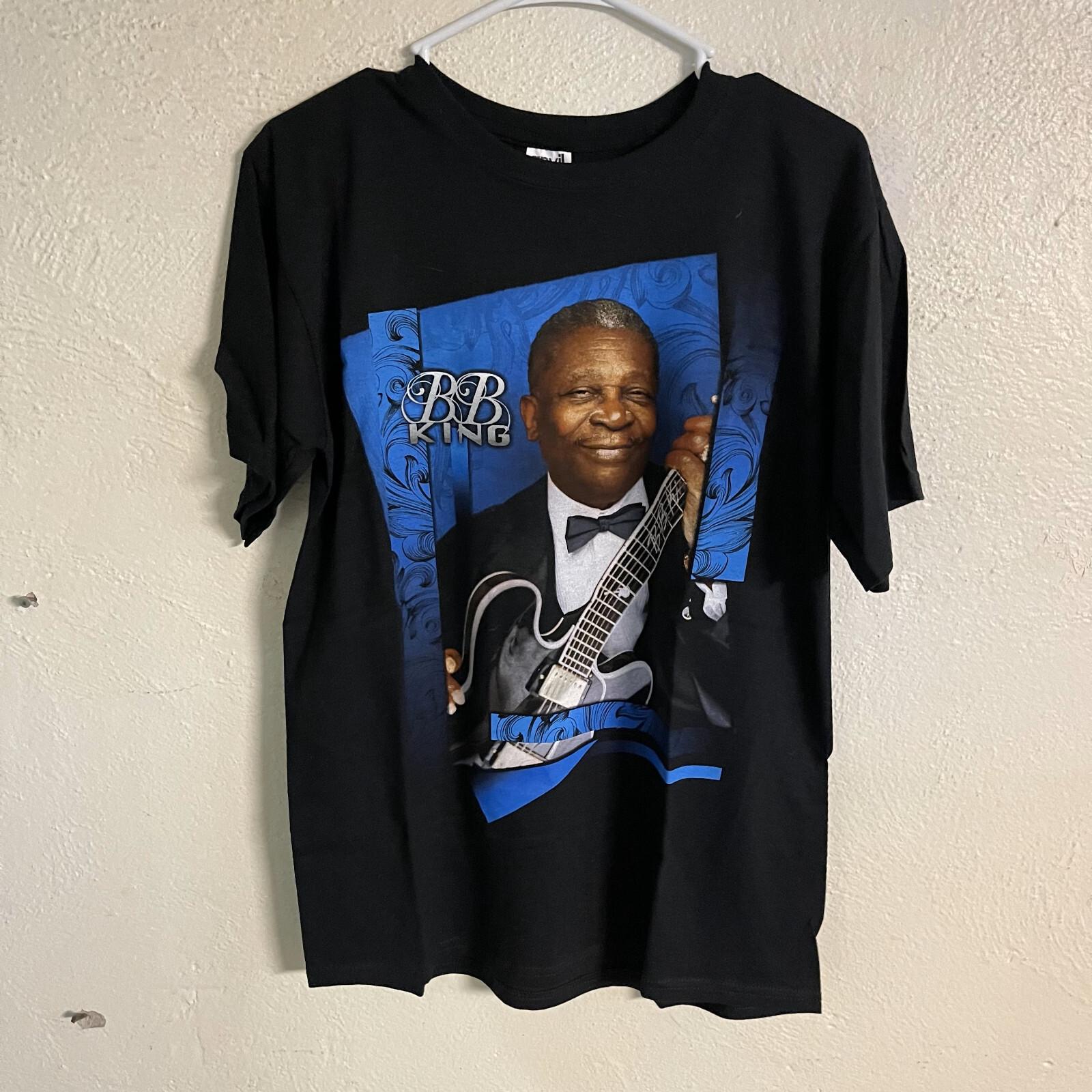 Band T-Shirt - B.B. KING - Lucille Guitar - Black - Medium XXXL