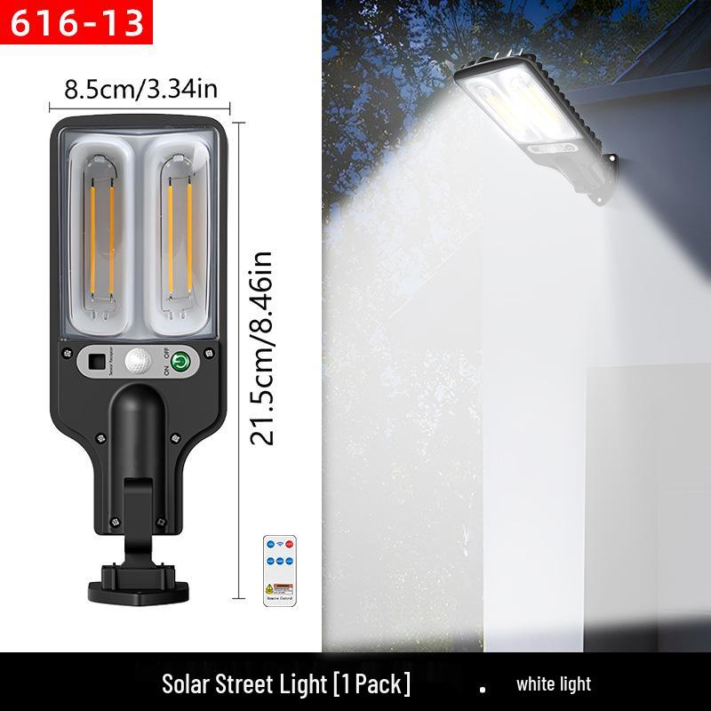 Outdoor Solar Garden Lights with Motion Sensor - LED Wall-Mounted, Ultra-Bright for Home and Street Use