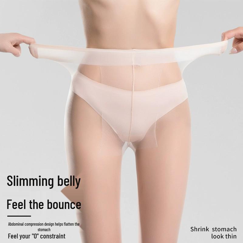 Anti-Snag Summer Silk Stockings - Invisible, Non-Roll, Bare Leg Pantyhose for Women