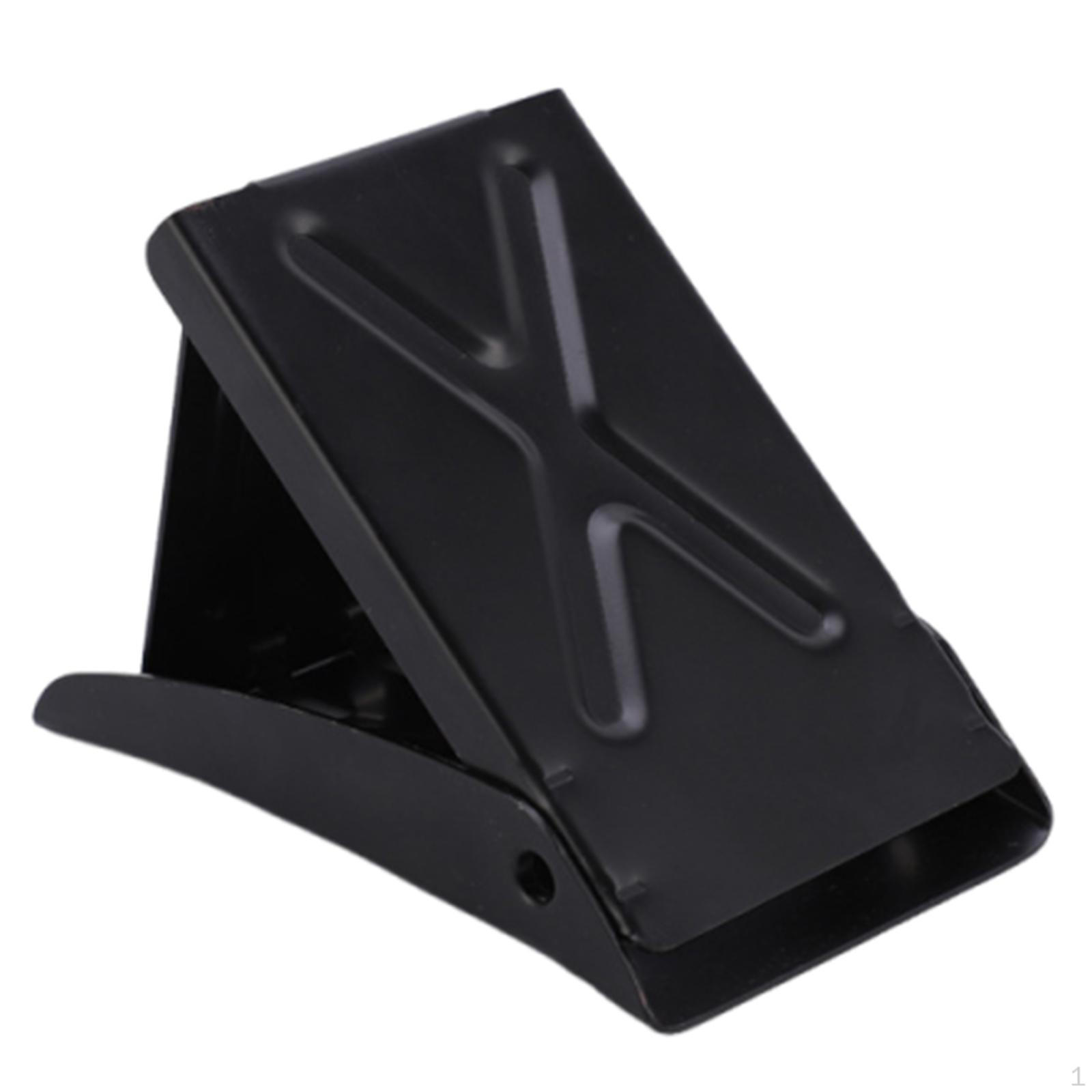 

Колодка под колесо для автомобиля, грузовика, складная, для дома на колесах, прицепа, автомобиля, 5,43 дюйма x 3,46 дюйма x 3,54 дюйма чёрный