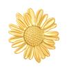 High-End Edelstahl Blumen- & Seestern Offener Ring für Damen
