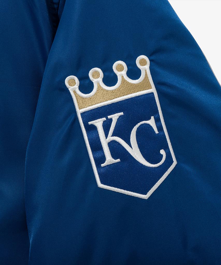 New Era Mlb Kansas City Royals Authentic Stadium Jacket Blue