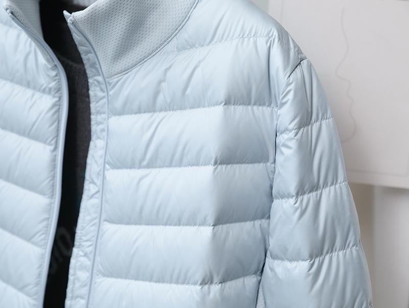 Pearlescent Women's Lightweight 90% Goose Down Jacket: Versatile Light Luxury for Layering or Outerwear