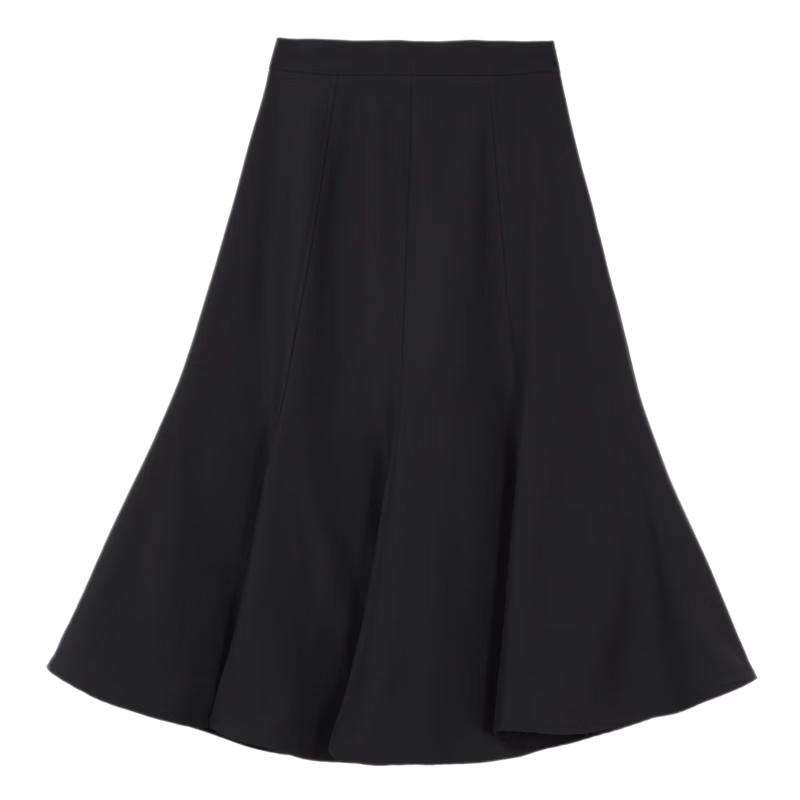 Women s A-Line High-Waist Mid-Length Skirt XXL