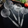 Ovaler Schaumlöffel Edelstahl Filtergitter Ölkanne Lebensmittelfilter Kochgeschirr Sieb Frittierfilter Küchensieb Backen Kochen