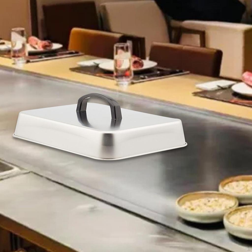 Grill Lid for Cheese Melting And Food Covering On Barbecue