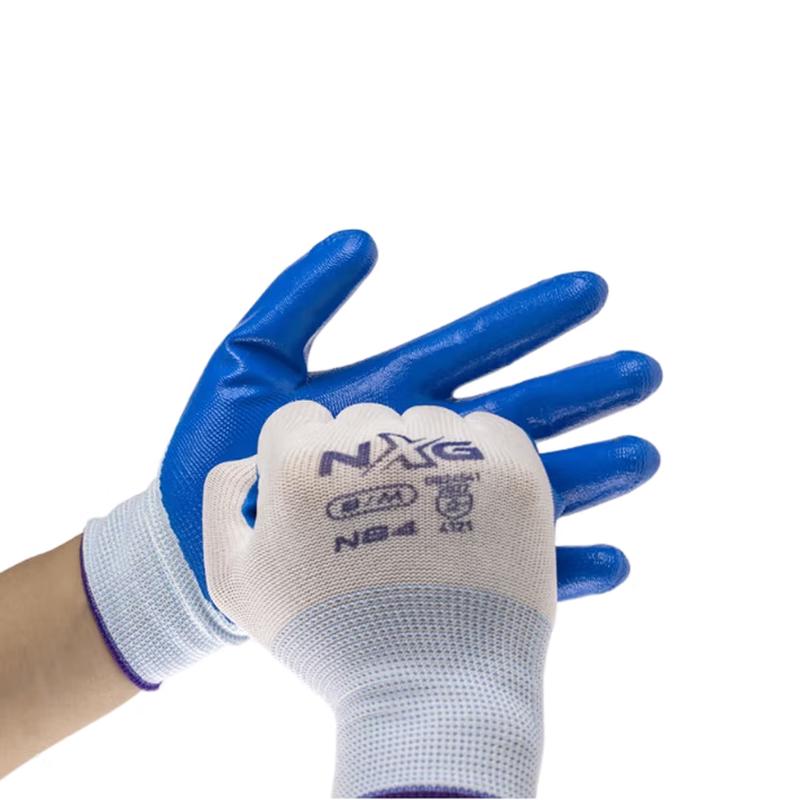 Half Rubber Coated Anti-slip Work Gloves