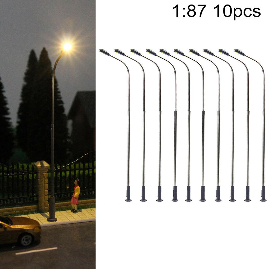 Model Street Lights 1:87 Street Single Head 4.25''