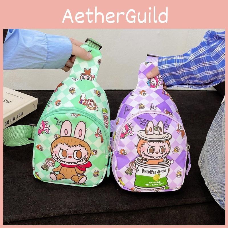 Chest Children Bag Cartoon Anime Shoulder Bags Adjustable Strap Shoulder