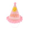 10Pcs/Bag Happy Birthday Party Hats Rainbow Diy Handmade Cap Crown Baby Shower Decoration Boy Girl Birthday Party Photo Props