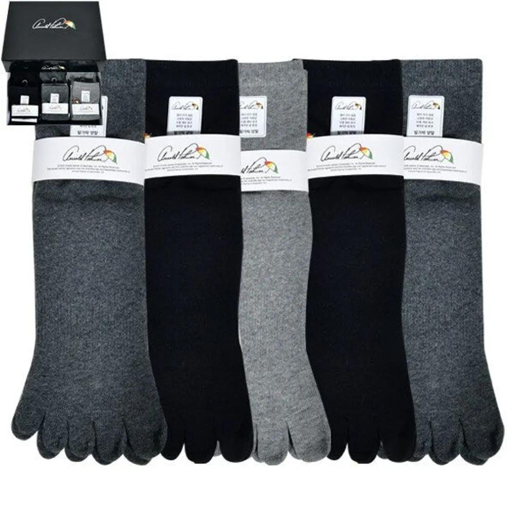 Arnold Palmer Gentlemen s Plain File Toe Short Socks 0054op Random shipping (5 pairs) 26cm
