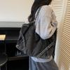 Denim Tote Bag Simple Casual Fashion Messenger Bag Korean Version Large Capacity Shoulder Bag Women's New Armpit Bag