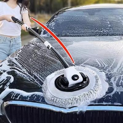 Βούρτσα Πλυσίματος Αυτοκινήτου Ρυθμιζόμενο Μήκος Περιστροφή 90 Μοιρών Ανασυρόμενη Σφουγγαρίστρα Μικροϊνών Καθαρισμός