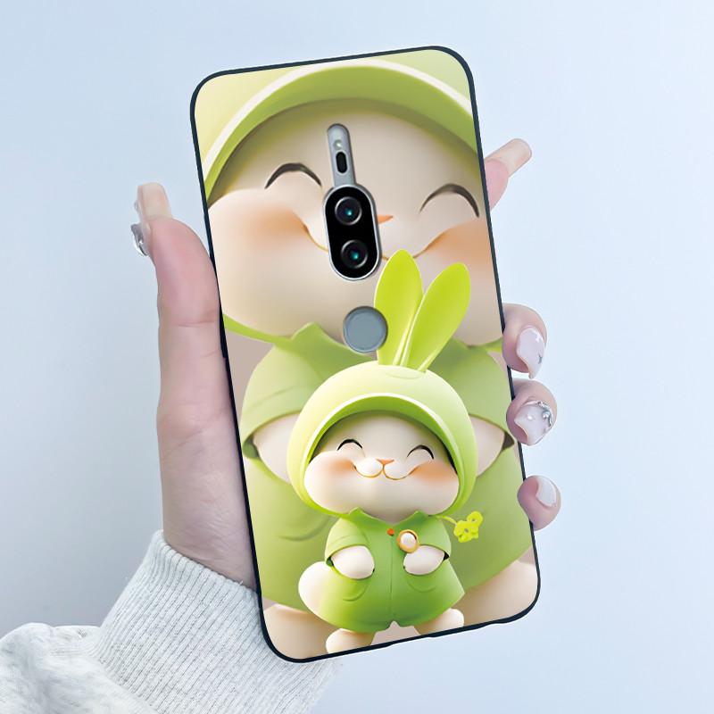 For Sony Xperia XZ2 Premium SO-04K SOV38 XZ2Premium Case Luxury Cute Cool Boys Girls Black Soft Silicone Back Cover TPU Housing
