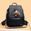 Vintage PU Rucksack Damen Pendler Große Kapazität Reise Rucksack Multifunktionale Umhängetasche