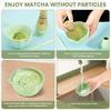 Pretty Japanese Tea Set Includes Matcha Bowl Large-Content Matcha Kit with Matcha Whisk Holder Matcha Set for Tea Fans