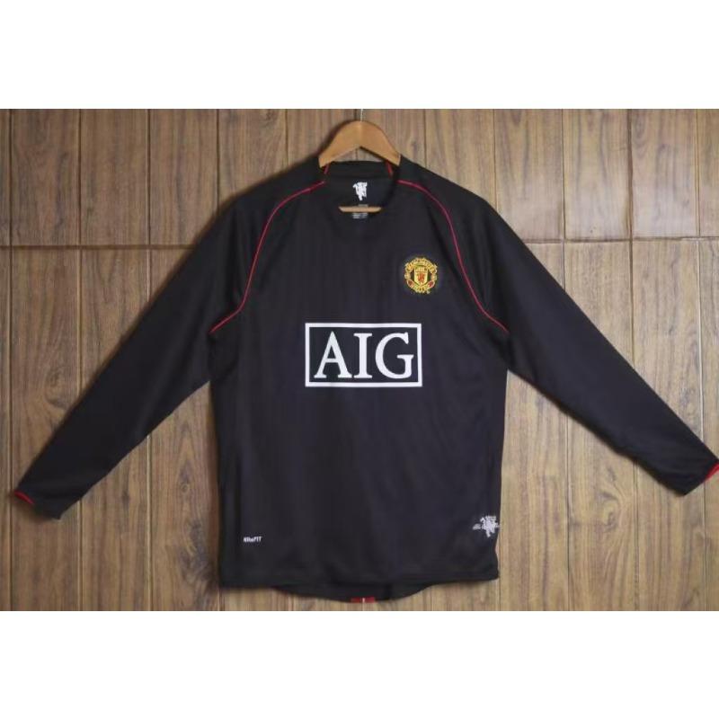 Source Direct Supply Retro Long-sleeved Jersey Real Madrid Barcelona Manchester United Juventus Liverpool Embroidery Sports Ball