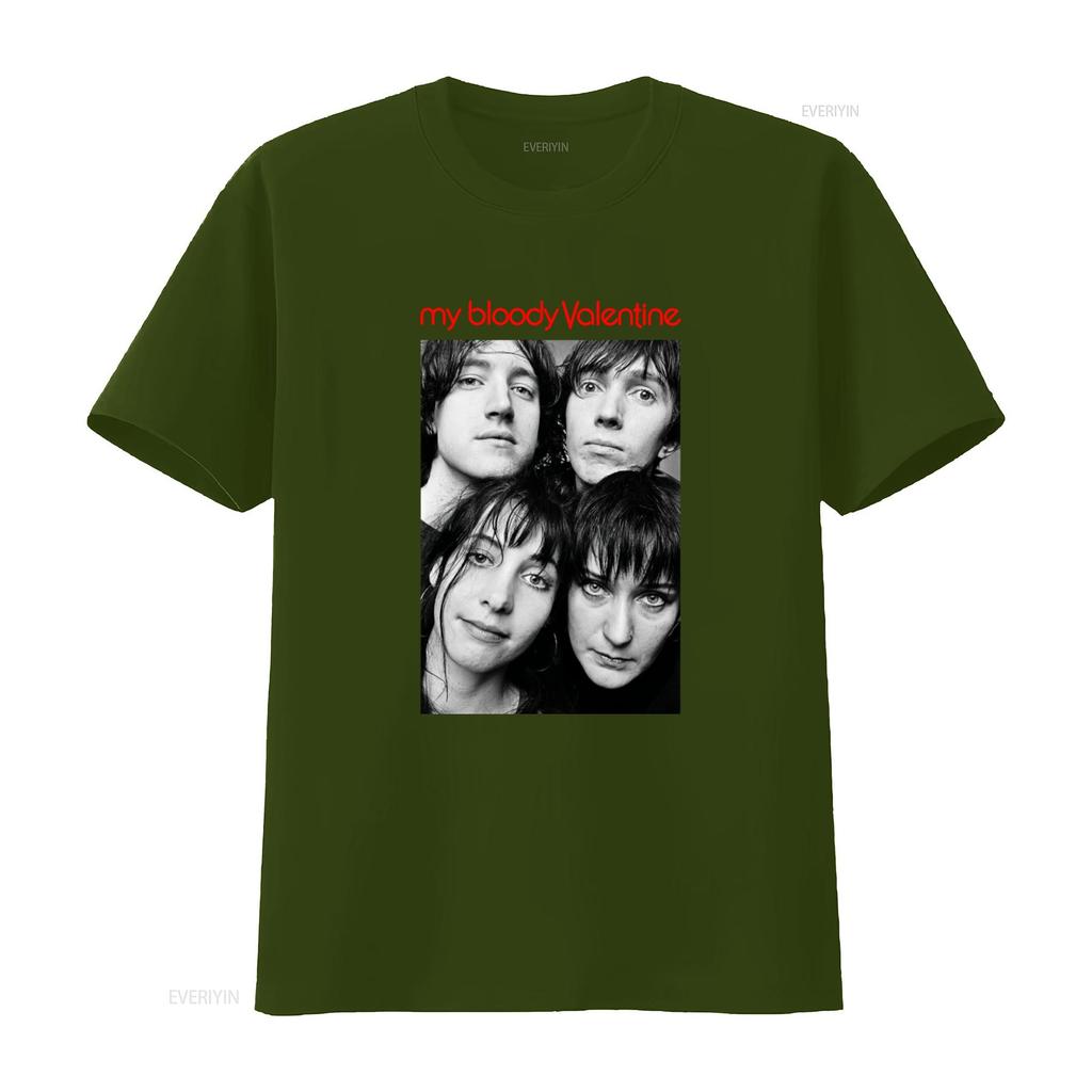 Vintage My Bloody Valentine 1991 Tour T-Shirt Klassischer Rock-Vibe für Fans vintage Gewaschen Streetwear Atmungsaktiv Unisex Leicht