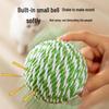 Yunxiaoshi Sound-Making Sisal Cat Toy Ball