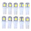 10Pcs White T10 Wedge 5-Smd 5050 5W5 Led License Plate Bulbs Indicator Light
