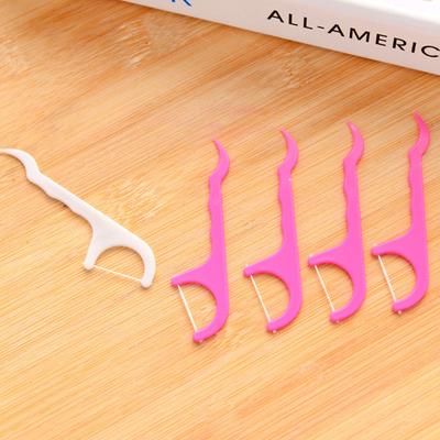 Arch-shaped Ultra-fine Dental Floss, Dental Floss Stick Interdental Cleaning Line Children's Dental Care, Flat Line Flossing