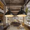 Creative Retro Simple LED American Wrought Iron Pot Chandelier Hotel Bar Restaurant Coffee Shop Decorative Lighting.