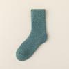 4 Pairs of Female Terry Winter Heating In The Ultra Thick Soft Waxy Held On Wool Tube Socks