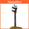 Tree Cute Cartoon Branch Climbing Panda Mini Model Ornament For Gardening Decor