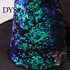 Magic Wizard Hat for Women Reversible Sequin Witch Hat, Sparkly Glitter Large Sparkling Flip Halloween Costume Party Cosplay, Masquerade