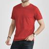 NewSummer T-Shirts Men 100% Cotton Male Tshirts Plain Solid Black White Khaki Short Tee Shirt Female Top Tees Men Fit Size S-3XL