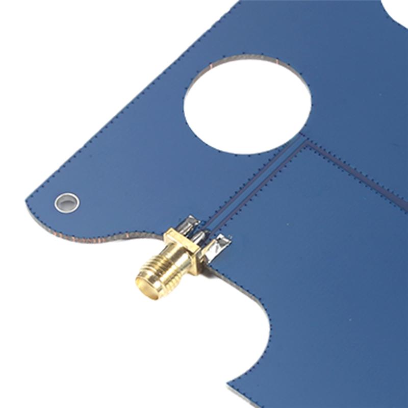 ABNR UWB Antenna 1400Mhz-11Ghz Ultra Wideband Antenna High Gain Image Transmission Positioning TEM SMA Male