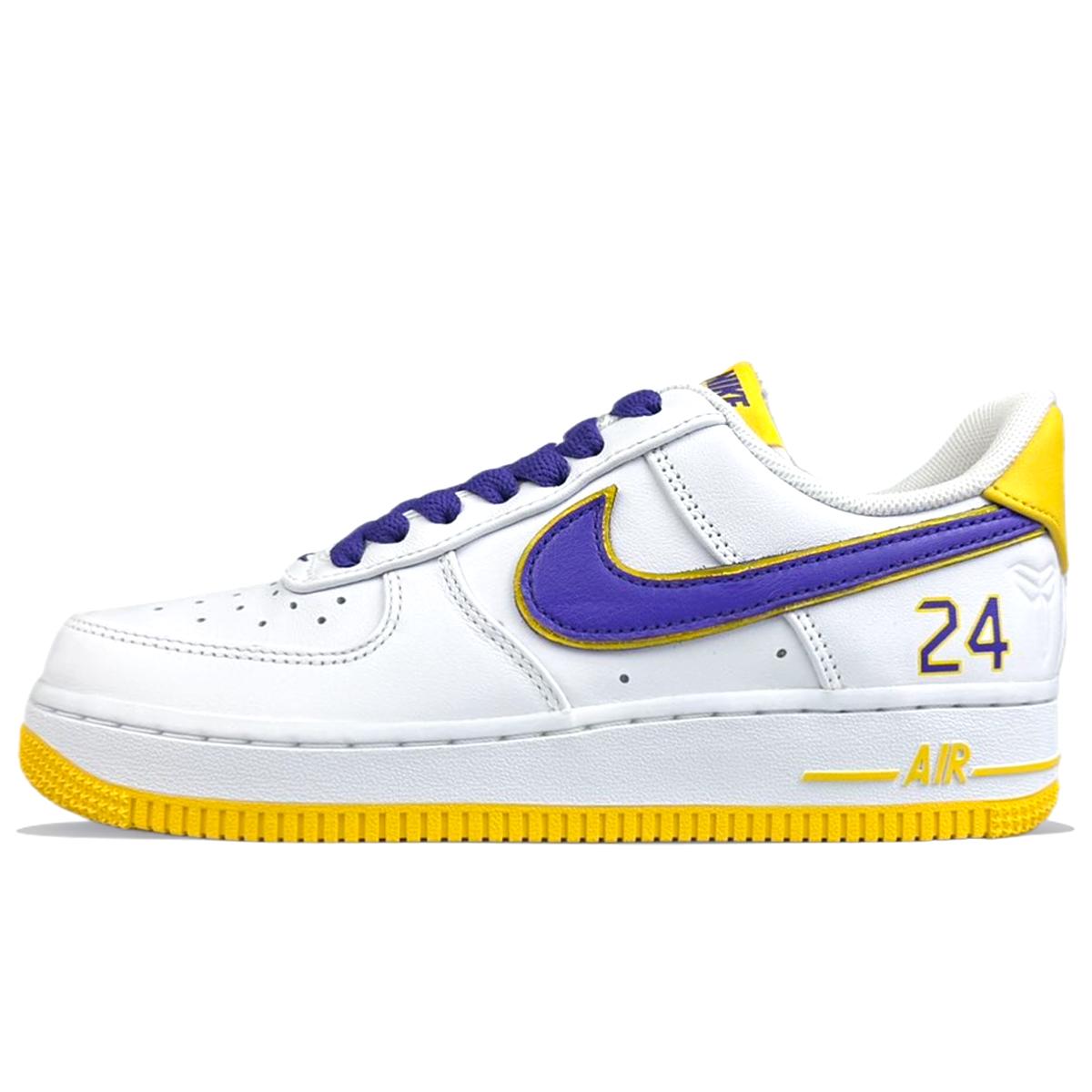 

Kobe Bryant x Nike Air Force 1 Slip Resistant Low top Skateboard Shoes Men s Purple FZ1151-100(Team40-24) 40.5
