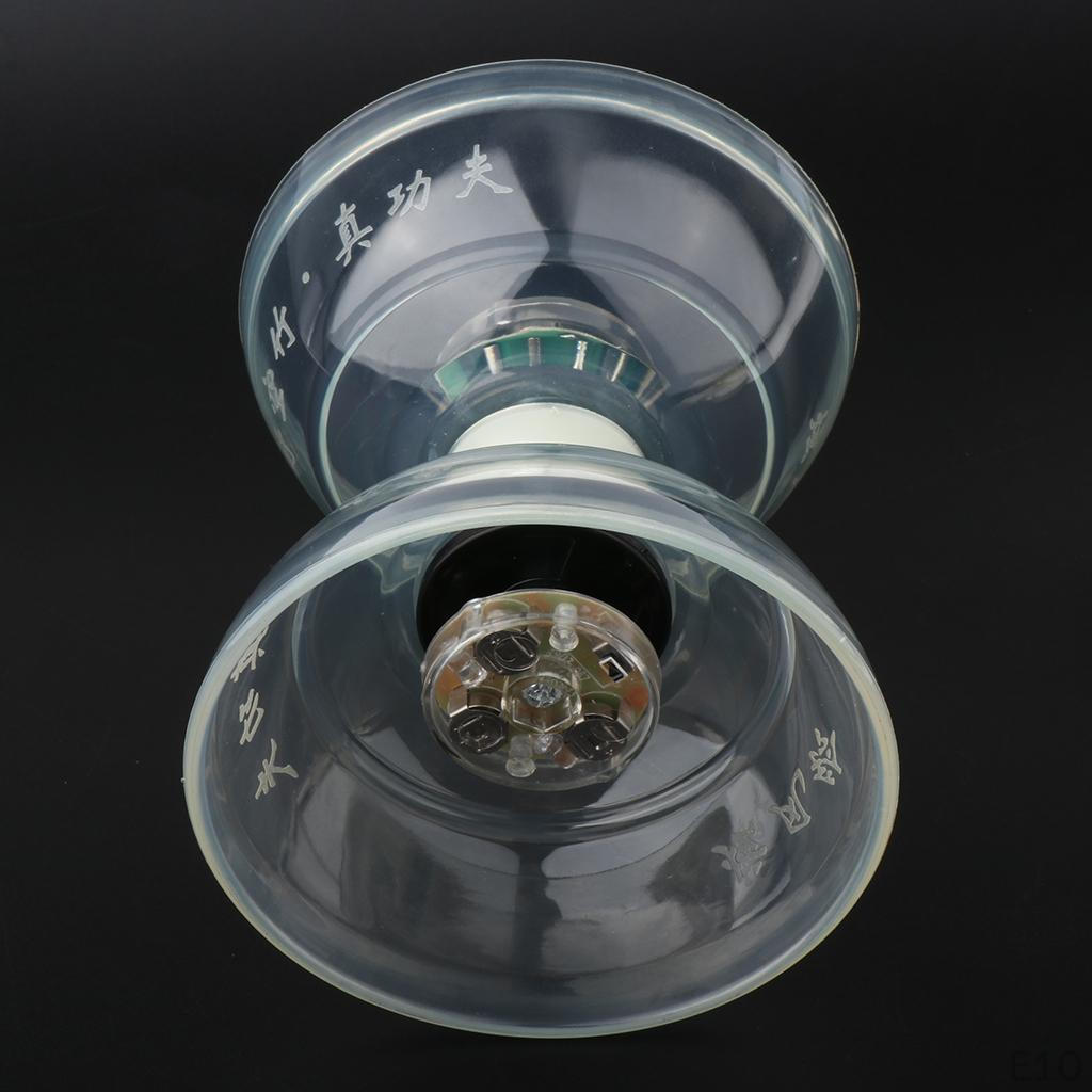 Diabolo-Jonglierspielzeug mit 3 Lagern und Saitenset für Kinder, Geschenk, Licht