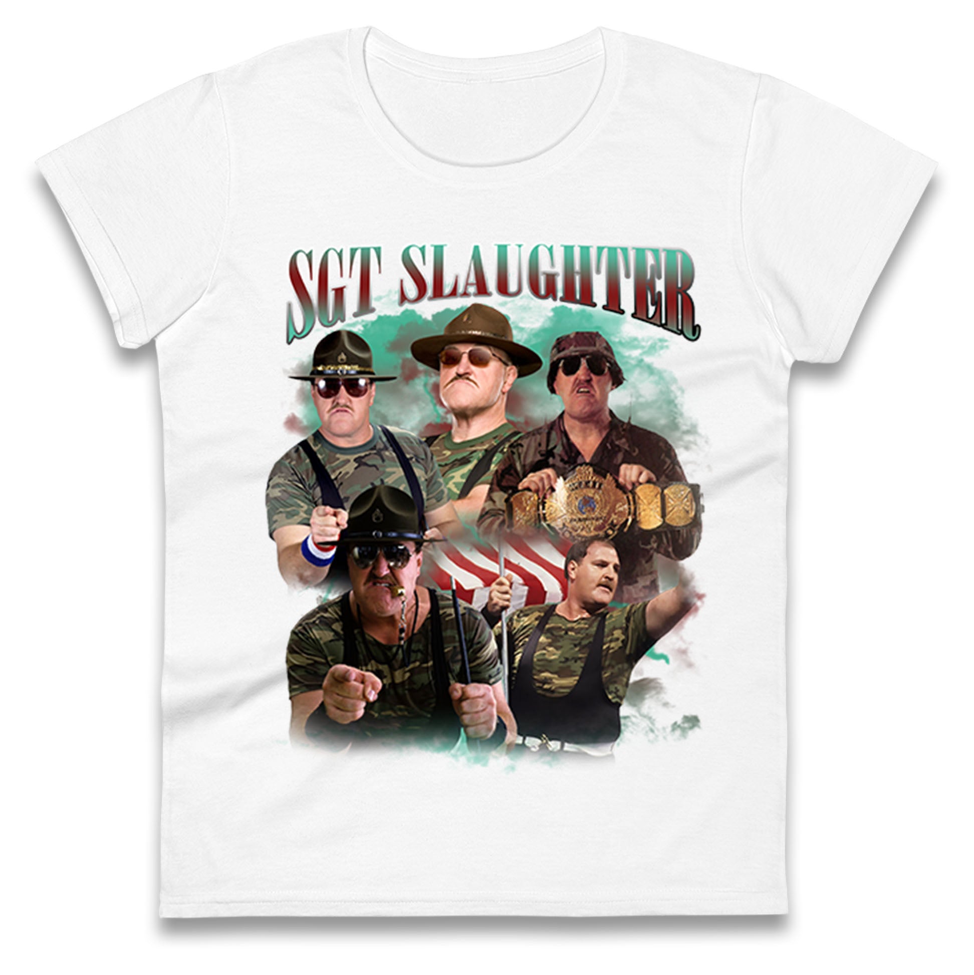 Sgt Slaughter Bootleg Womens T Shirt Mens Tops Tees Unisex S