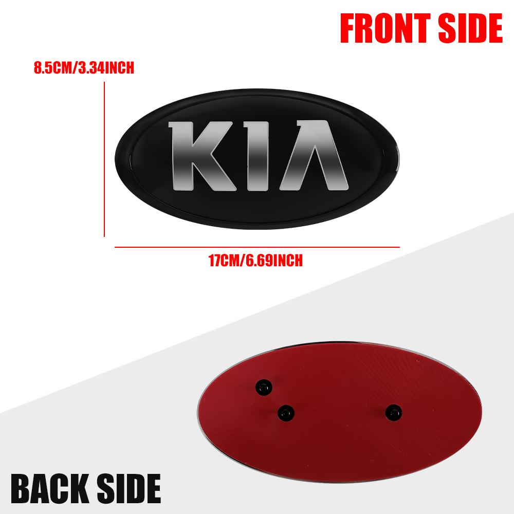 1pcs 3D Car Emblem Center Badge Sticker Decal Styling Accessories For KIA Rio Ceed Sportage Cerato Soul Sorento K2 K5 Picanto