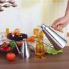 Standard 304 Stainless Steel Olive Oil Vinegar Batcher Can Bottle Pot Kitchen Accessories Cooking Tools 500ml Storage Bottles
