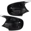 BMW 1 E81 E82 E87 E88 10-15 mirror cover BLACK GLOSSY left + right 2 pcs. SET