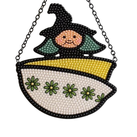 Kitchen Witch DIY Faux Pearl Painting Kit Handmade Bead Art E