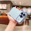 For iPhone 14 Pro Max Case Wave Frame with Love Heart Raised Camera Protection TPU Cover