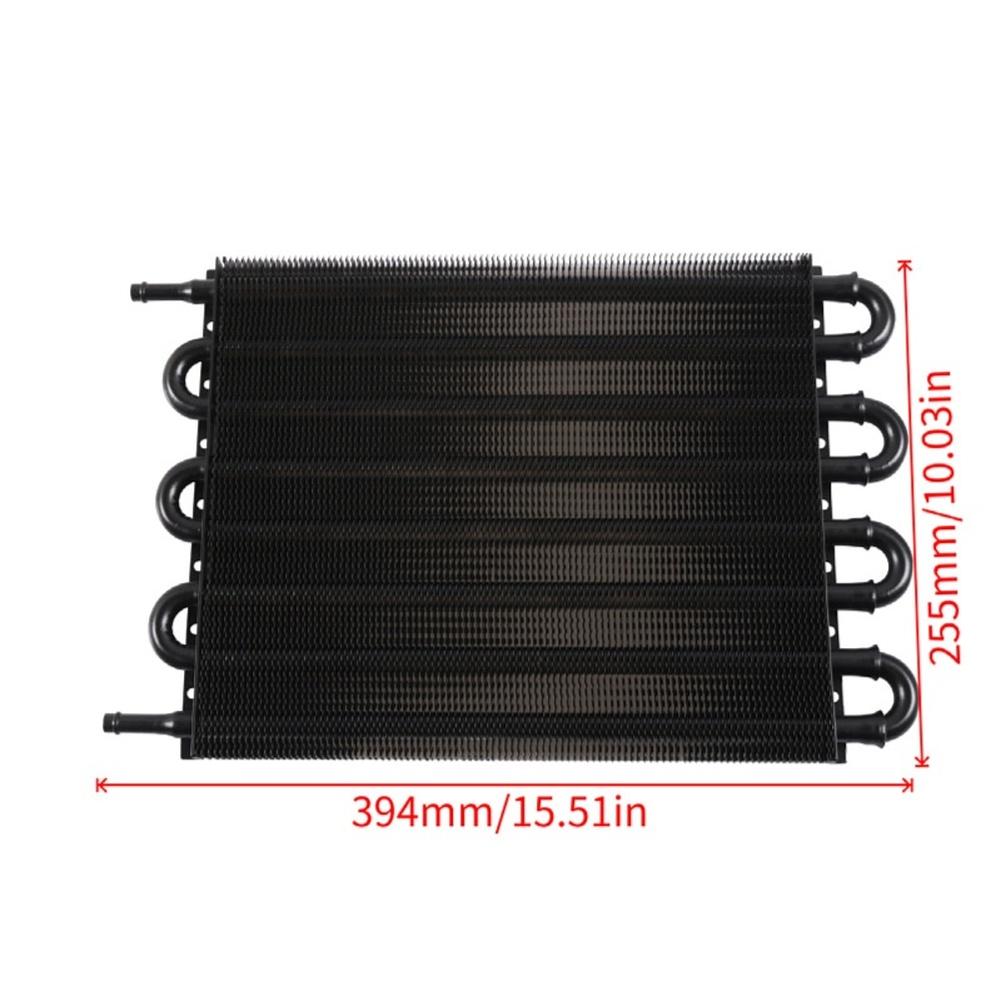 Aluminum Radiator Hose Assembly Transmission Oil Cooler Kit