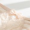 Ladies Spring and Summer Lace Bow Hollow Thin Belt Breathable Cotton Crotch Low Waist Triangle Briefs