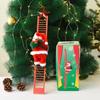 Elektrische Kletterleiter Weihnachtsmann mit Perlen - Grenzüberschreitende Weihnachtsdekoration und Kindergeschenk für Einkaufszentren
