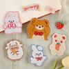 8 Pcs Cartoon Animal Iron On Patches Applique Patches Sheep Repair Patches Embroidery Patches for Clothes Bag Decoration