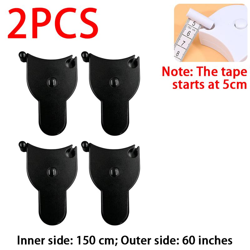 Portable Measuring Tape Mini Ruler Retractable Metric Tape in Inches Measuring Film for Body Soft Measuring Tape