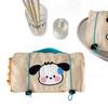 Large Capacity Foldable Cosmetic Bag for Women - Portable Travel Kit with Detachable Compartments for Skincare and Toiletries
