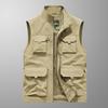 Men's Spring, Autumn and Summer Casual Vest Large Size Loose Vest Top Jacket