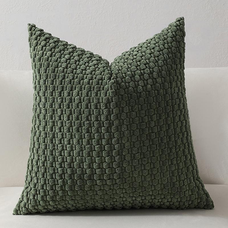 Zachte Corduroy Sierkussenhoezen Effen Gestreepte Kussenhoezen Voor Huisbank Woonkamer Bed Decoratie 1pc 30X50cm