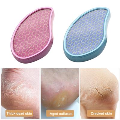 Foot Scrub Stone Innovative Dry Wet Use Vivid Color Useful Nano Glass for Cuticle