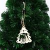 10Pcs Wooden Nativity Scene Ornaments the Birth of Jesus Christmas Tree Decoration Keepsake Pendant Scene